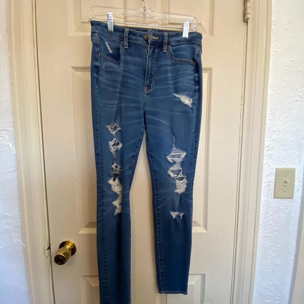 8 super hi rise dream Jean jegging